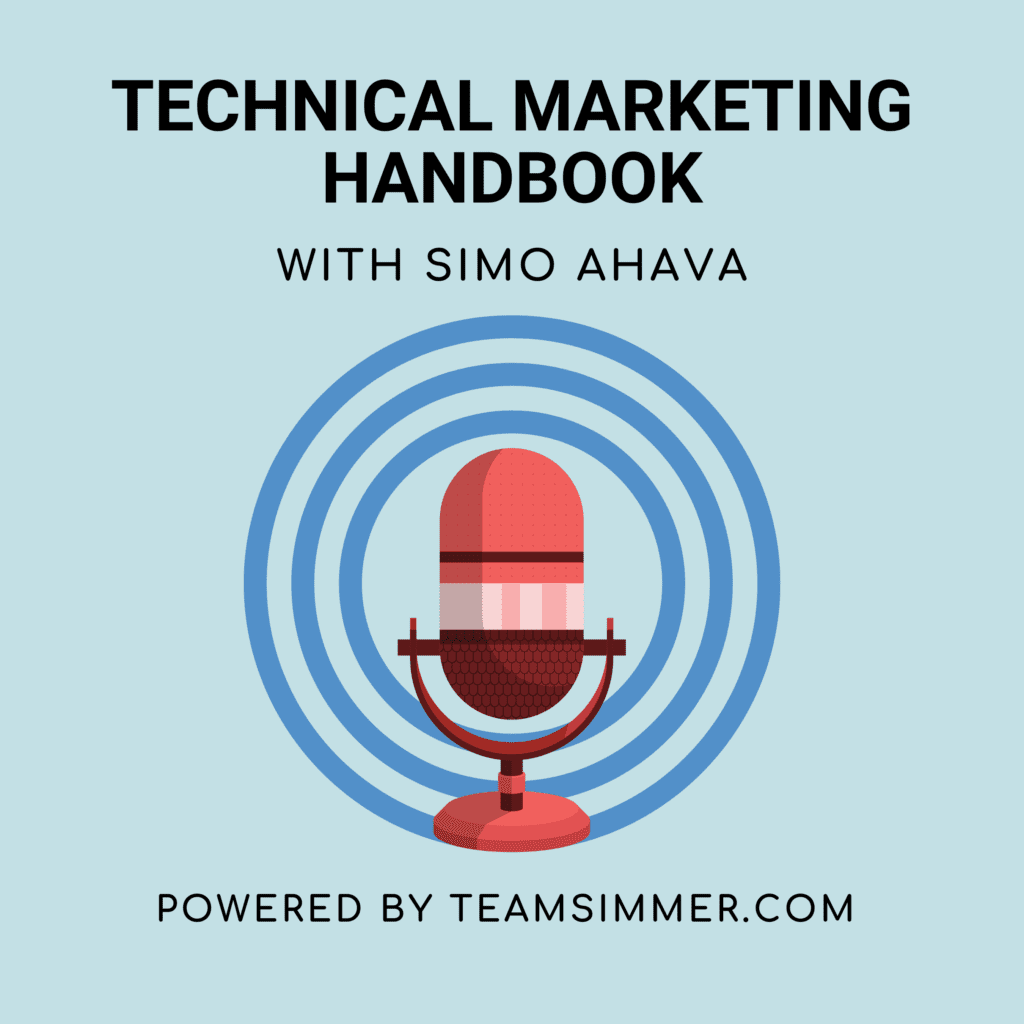 Technical Marketing Handbook Podcast with Simo Ahava