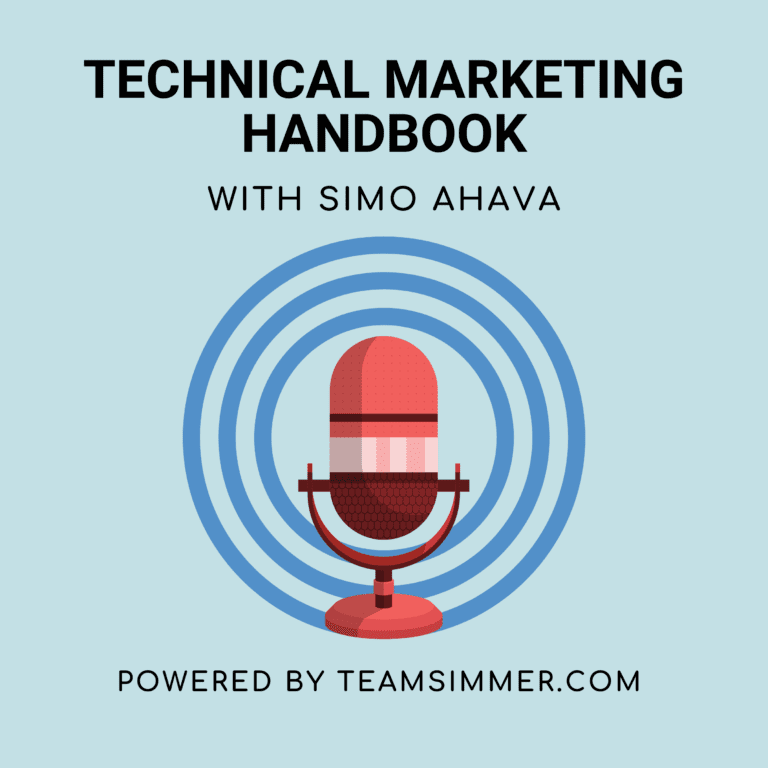 Technical Marketing Handbook Podcast with Simo Ahava