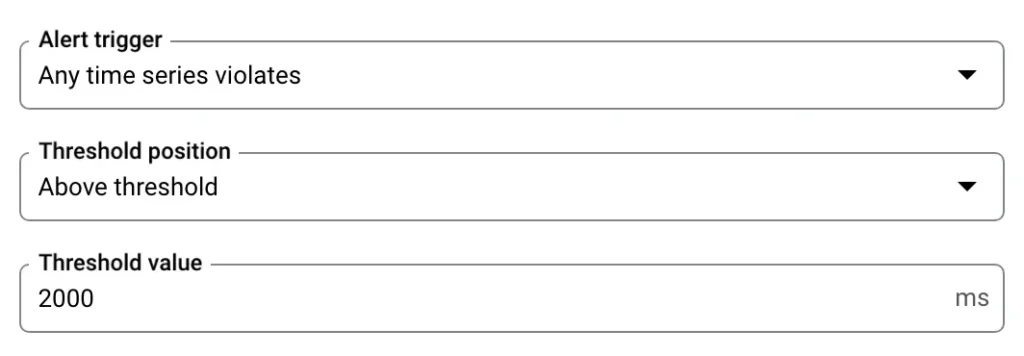 request latency threshold