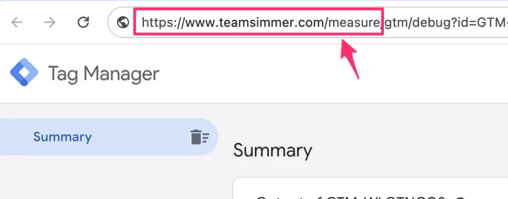 Preview URL for server-side GTM